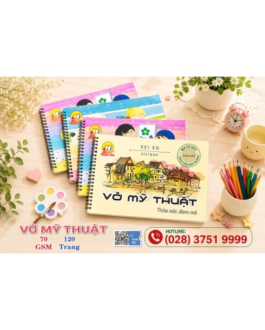 Vở Mỹ Thuật  120 trang