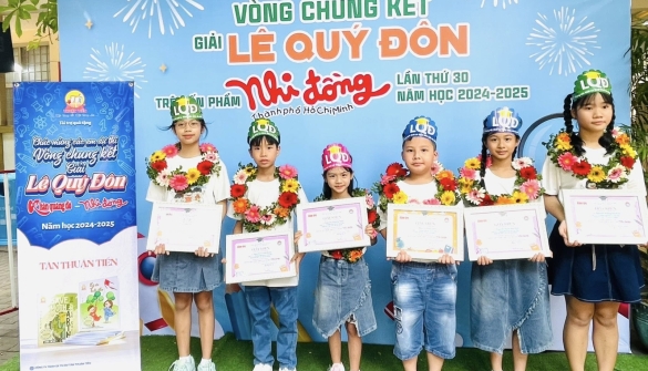 Vòng Chung kết Giải Lê Quý Đôn trên ấn phẩm Nhi đồng TP.HCM